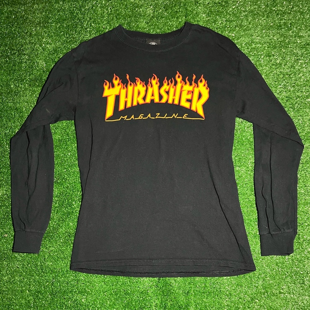 Thrasher Magazine Men’s Small Black Long Sleeve Shirt